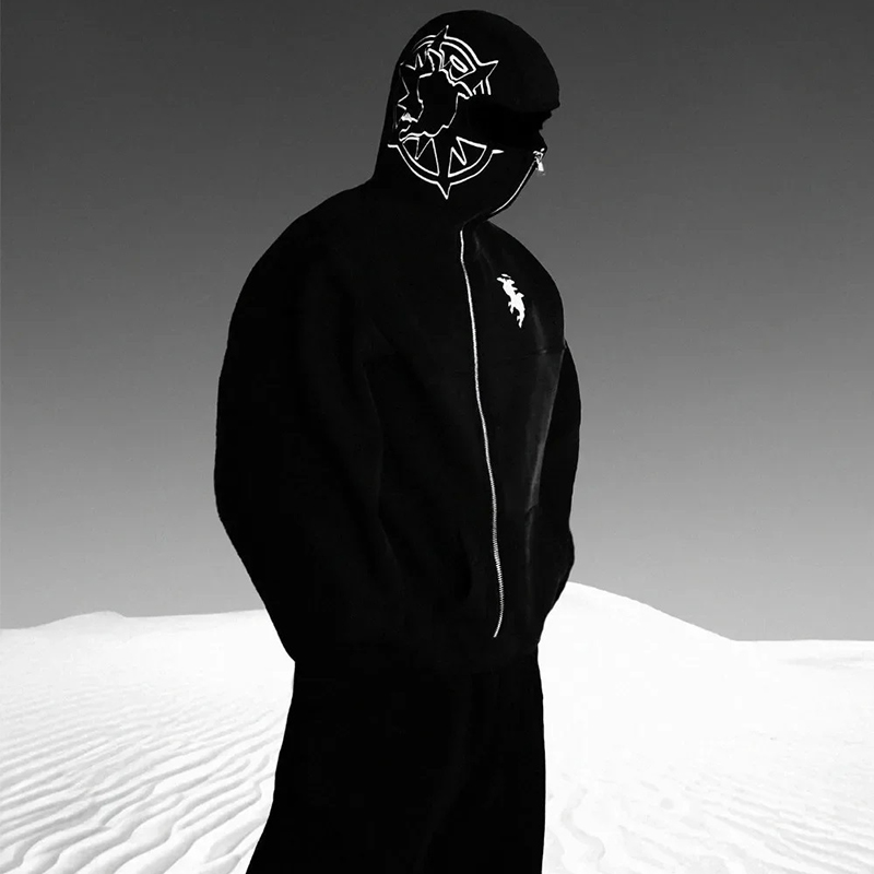 남성과 여성 Y2K 스트리트 힙합 패션 풀 지퍼 까마귀 - Winter Clothing Website 리뷰 및 가격