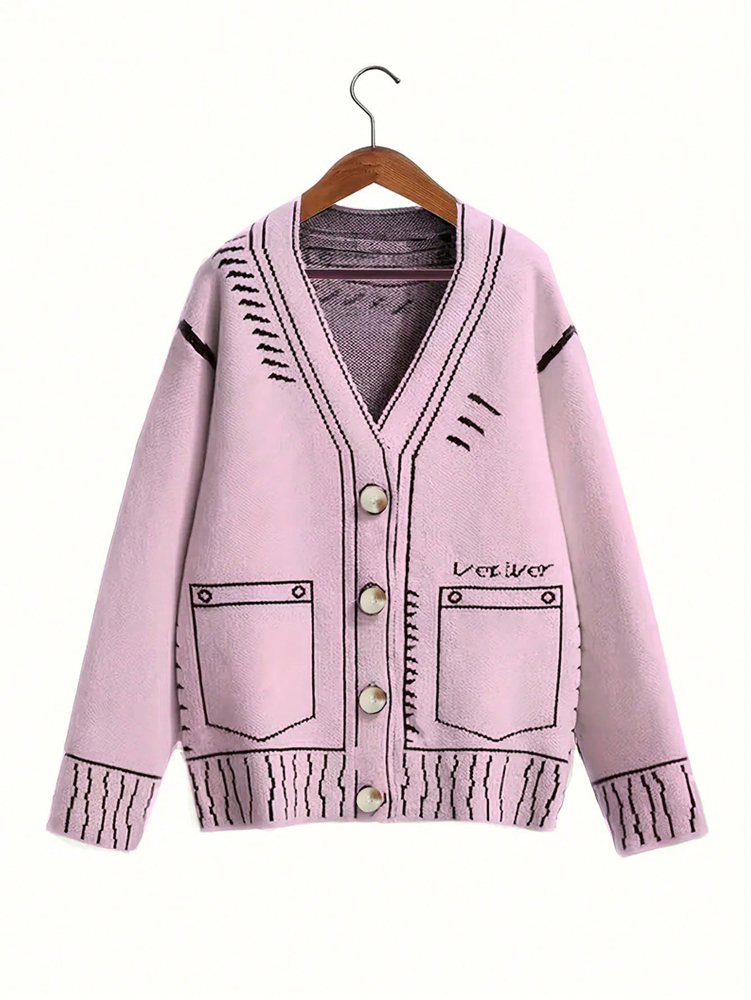 플러스 사이즈 여성용 버튼업 가디건 가을 겨울 파인 라 - Winter Clothing Essentials 리뷰 및 가격